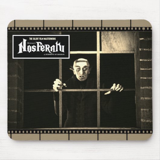 Nosferatu: Horror Meisterwerk Filmstreifen-Mauspad Mousepad (Vorne)