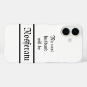 Nosferatu Husband iPhone Case (Rückseite (Horizontal))