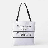 Nosferatu Husband-Tasche Tasche (Rückseite)
