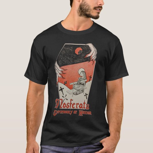 Nosferatu Klassischer T - Shirt (Vorderseite)