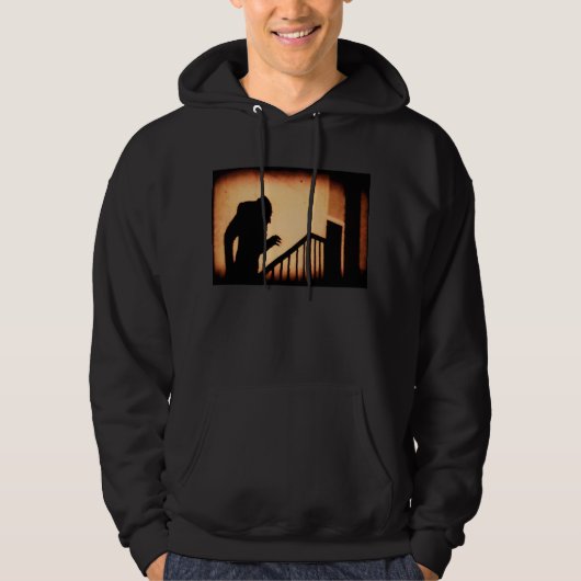 Nosferatu mit Kapuze Sweatshirt (Vorderseite)