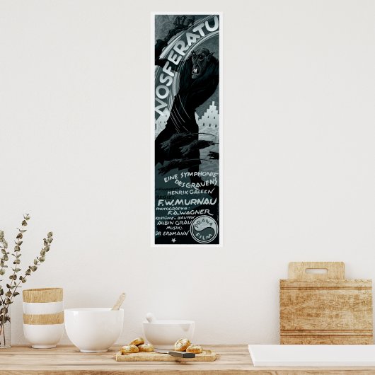 Nosferatu Poster (Küche)