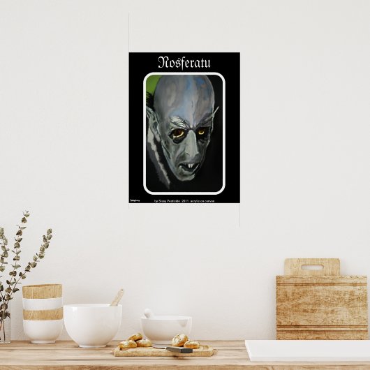 'Nosferatu' Poster Print (Küche)