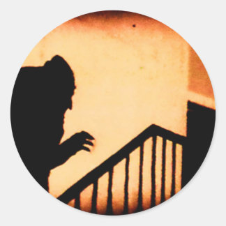 Nosferatu Runder Aufkleber