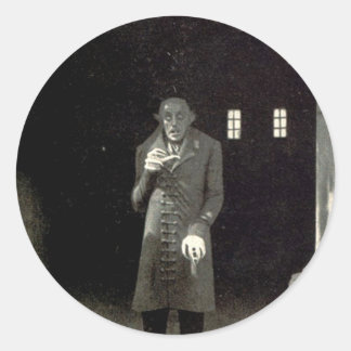 Nosferatu Runder Aufkleber