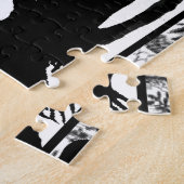 Nosferatu-Schatten auf der Treppe Puzzle (Seite)