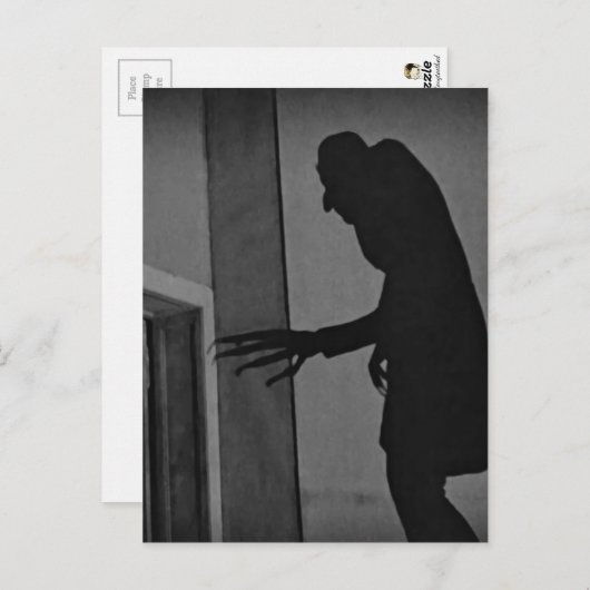 Nosferatu Shadow Postcard Postkarte (Vorne/Hinten)