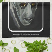 "Nosferatu" (Vampir) Amerikaner MoJo Geschirrtuch (Gefaltet)
