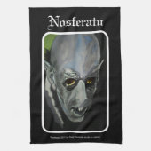 "Nosferatu" (Vampir) Amerikaner MoJo Geschirrtuch (Vertikal)