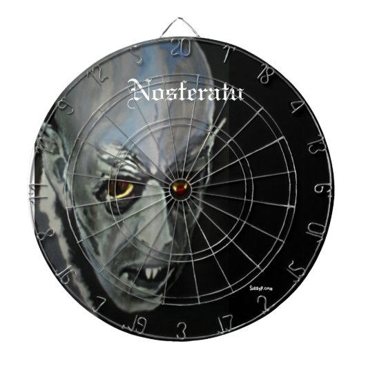 "Nosferatu" (Vampir) Dartscheibe (vorne)