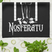 Nosferatu Vampir Geschirrtuch (Gefaltet)