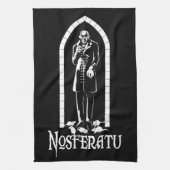 Nosferatu Vampir Geschirrtuch (Vertikal)