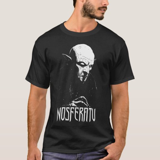 Nosferatu Vampire Classic Dracula Horror Flick T-Shirt (Vorderseite)