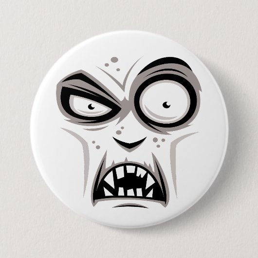 Nosferatu Vampire Face Button (Vorderseite)