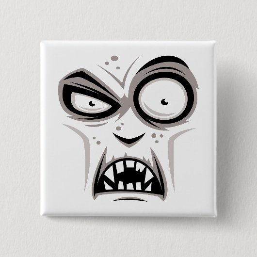 Nosferatu Vampire Face Button (Vorderseite)
