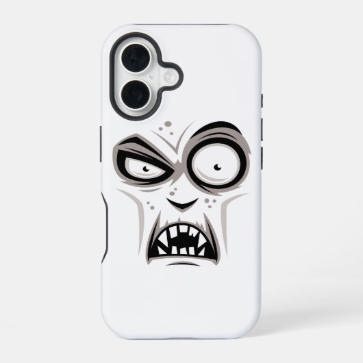 Nosferatu Vampire Face iPhone 16 Hülle (Rückseite)