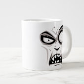 Nosferatu Vampire Face Jumbo-Tasse (Vorderseite Rechts)