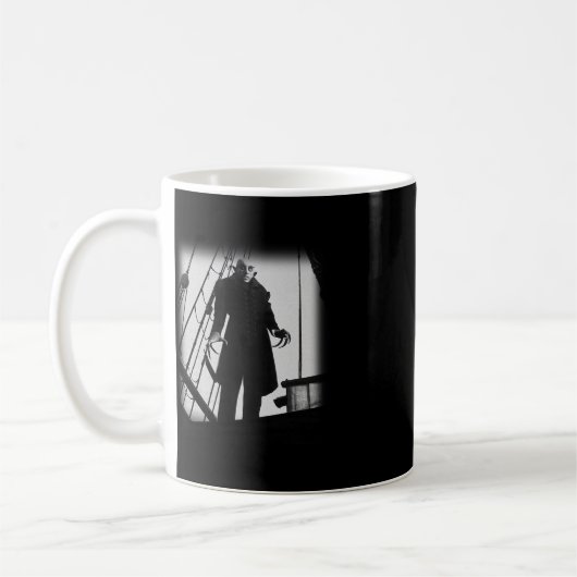 Nosferatu Vampire Horror Dracula Vlad Tepes Poste Kaffeetasse (Links)