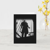 Nosferatu Vampire Horror Dracula Vlad Tepes Poste Karte (Gelbe Blume)