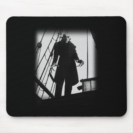Nosferatu Vampire Horror Dracula Vlad Tepes Poste Mousepad (Vorne)