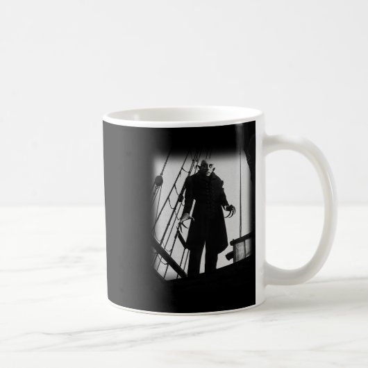 Nosferatu Vampire Horror Dracula Vlad Tepes Poster Kaffeetasse (Rechts)