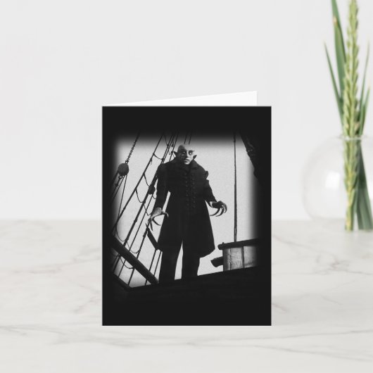 Nosferatu Vampire Horror Dracula Vlad Tepes Poster Karte (Vorderseite)