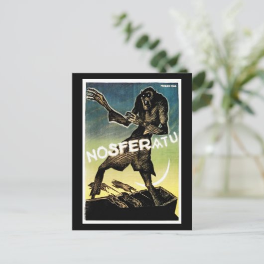 Nosferatu Vintag Movie Poster Postkarte (Stehend Vorderseite)