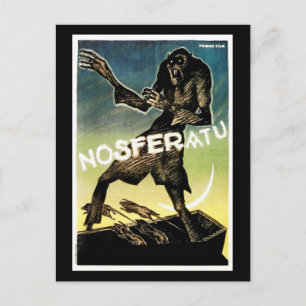 Nosferatu Vintage-Filmplakat-Postkarte Postkarte