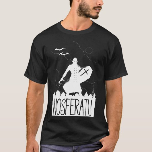 Nosferatu wandelte - T - Shirt um (Vorderseite)