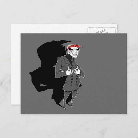 Nosferatu war eine Postkarte für das Blut (Vorne/Hinten)