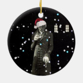 Nosferatu Weihnachten Keramikornament (Hinten)