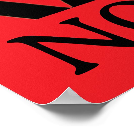 Nosferatu's Claws Poster (Ecke)