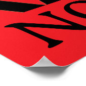 Nosferatus Klauen Poster (Ecke)