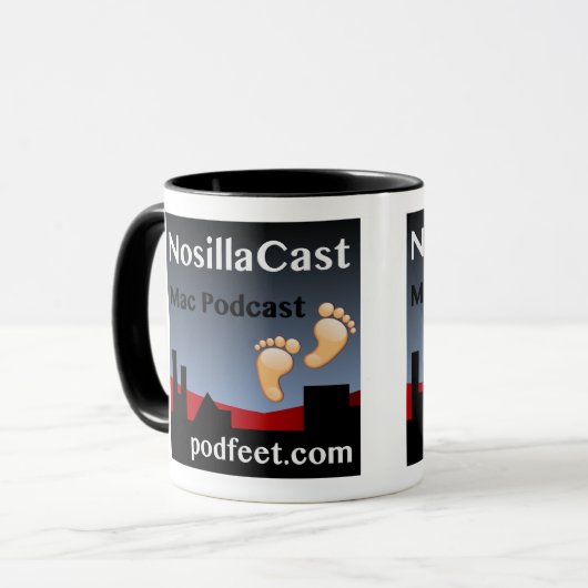 NosillaCast Kaffee-Tasse Tasse (Vorderseite Links)