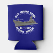 NOSL-Logo-Battleship-Programm kann abkühlen Dosenkühler (Rückseite)