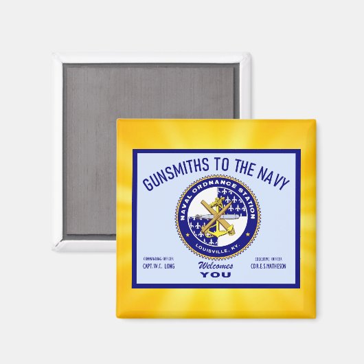 NOSL Sign Magnet (Vorderseite/Rückseite)