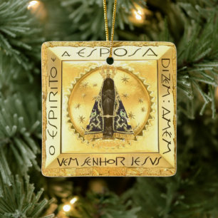 Nossa Senhora da Conceição Aparecida Keramikornament