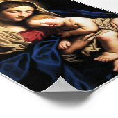 Nossa Senhora e o menino Jesus Poster (Ecke)