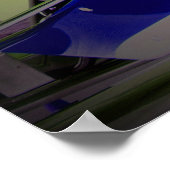 Nostalgia Dragster Poster (Ecke)