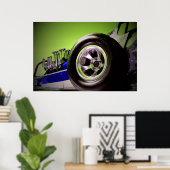 Nostalgia Dragster Poster (Heimbüro)