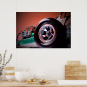 Nostalgia Dragster Poster (Küche)