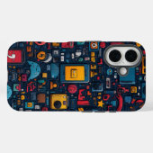 Nostalgia Dump Grafitti Phone Case (Rückseite (Horizontal))