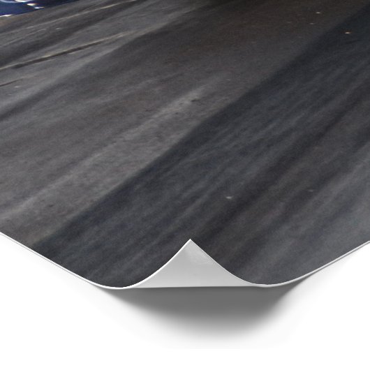 Nostalgia Funny Car Poster (Ecke)