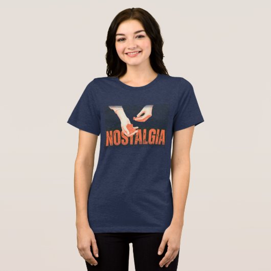 Nostalgia Tri-Blend Shirt (Vorderseite voll)