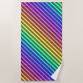 nostalgic arcade stripe : strandtuch (Vorderseite)