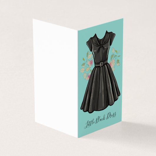 Nostalgic Beauty Little Black Dress LBD Blank (Vorderseite)