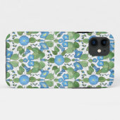 Nostalgic Blue Morning Glory Iphone 5/5s Fall Case-Mate iPhone Hülle (Rückseite (Horizontal))