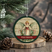 Nostalgic Christmas Ornament Vintage Angel Accent
