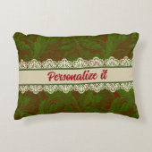 Nostalgic Classic William Morris Pattern Holiday Dekokissen (Vorderseite)