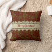 Nostalgic Classic William Morris Red Holiday Kissen (Decke)